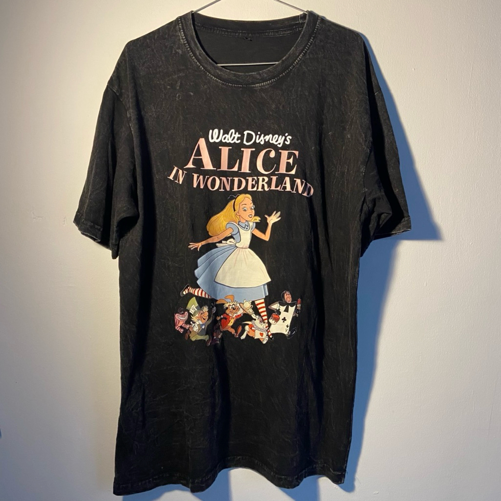Kaos Alice In Wonderland Acid Wash