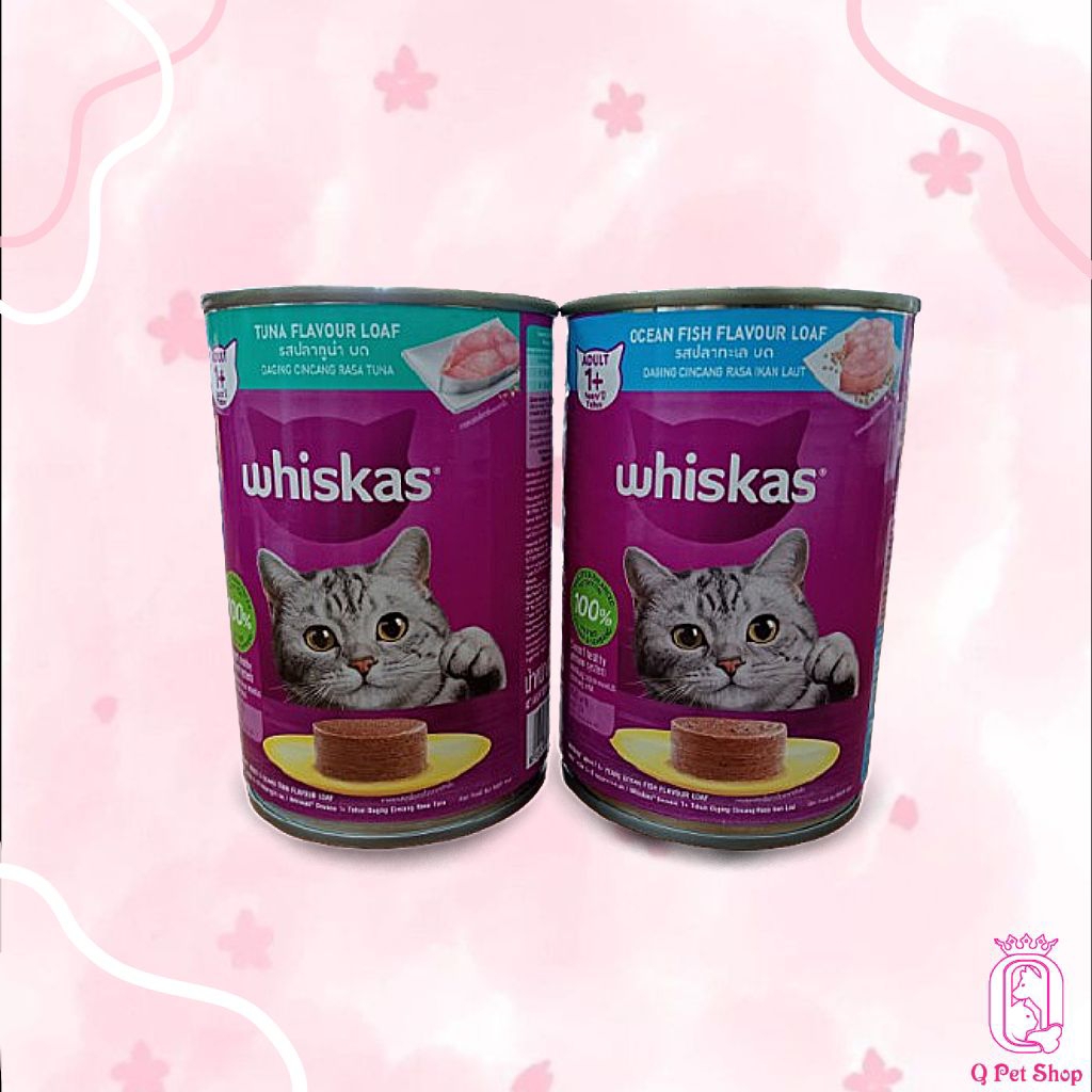 WHISKAS KALENG 400 GR
