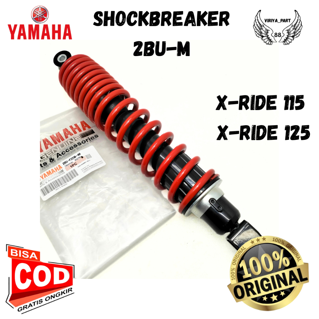 ASLI ORIGINAL SHOCKBREAKER YAMAHA YGP 2BU-M X-RIDE 115 X-RIDE 125