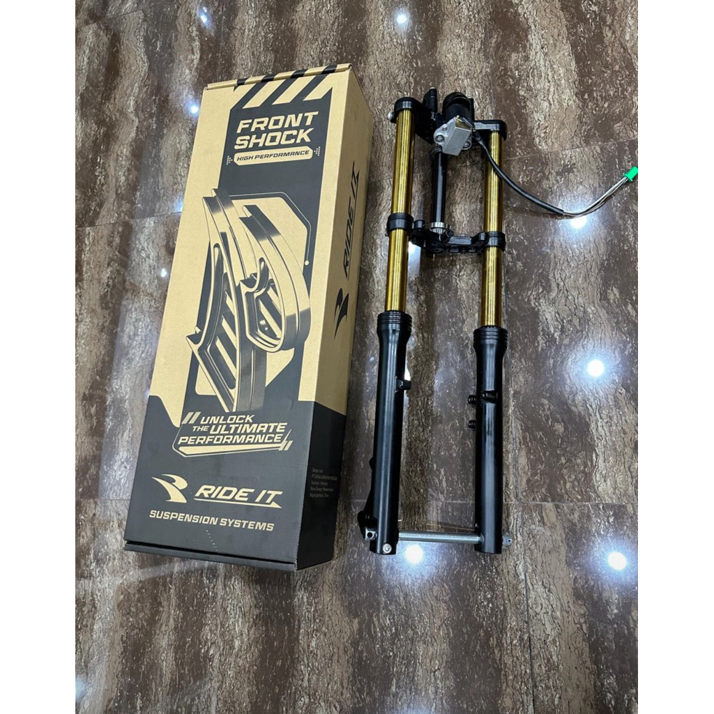 Shock depan RIDE it ninja 150r