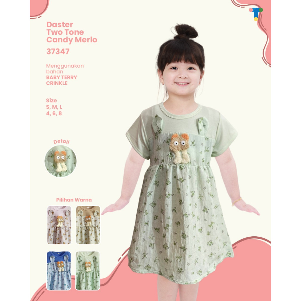 Daster Two Tone Candy Merlo