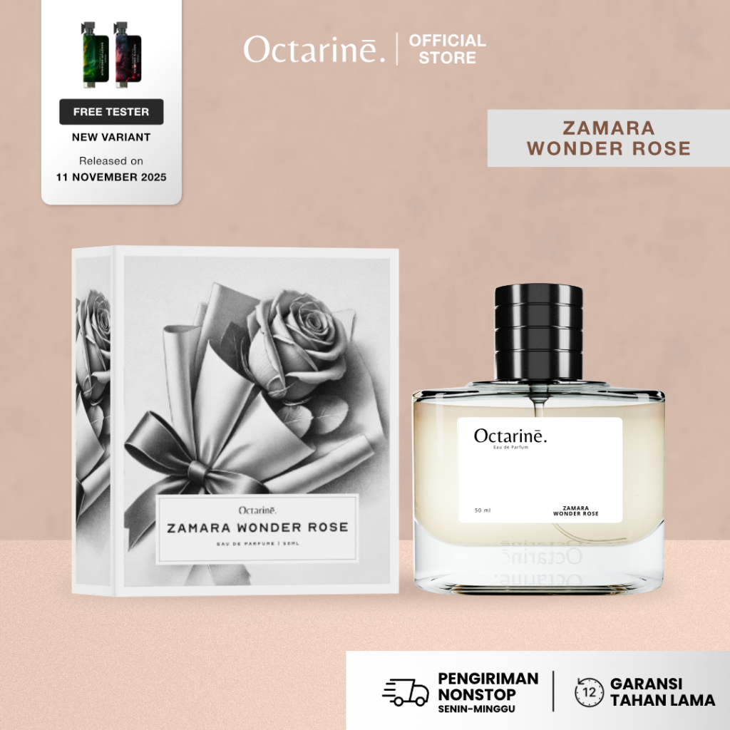 Octarine - Wonderful Roses Parfum Wanita Aroma Fresh Aquatic