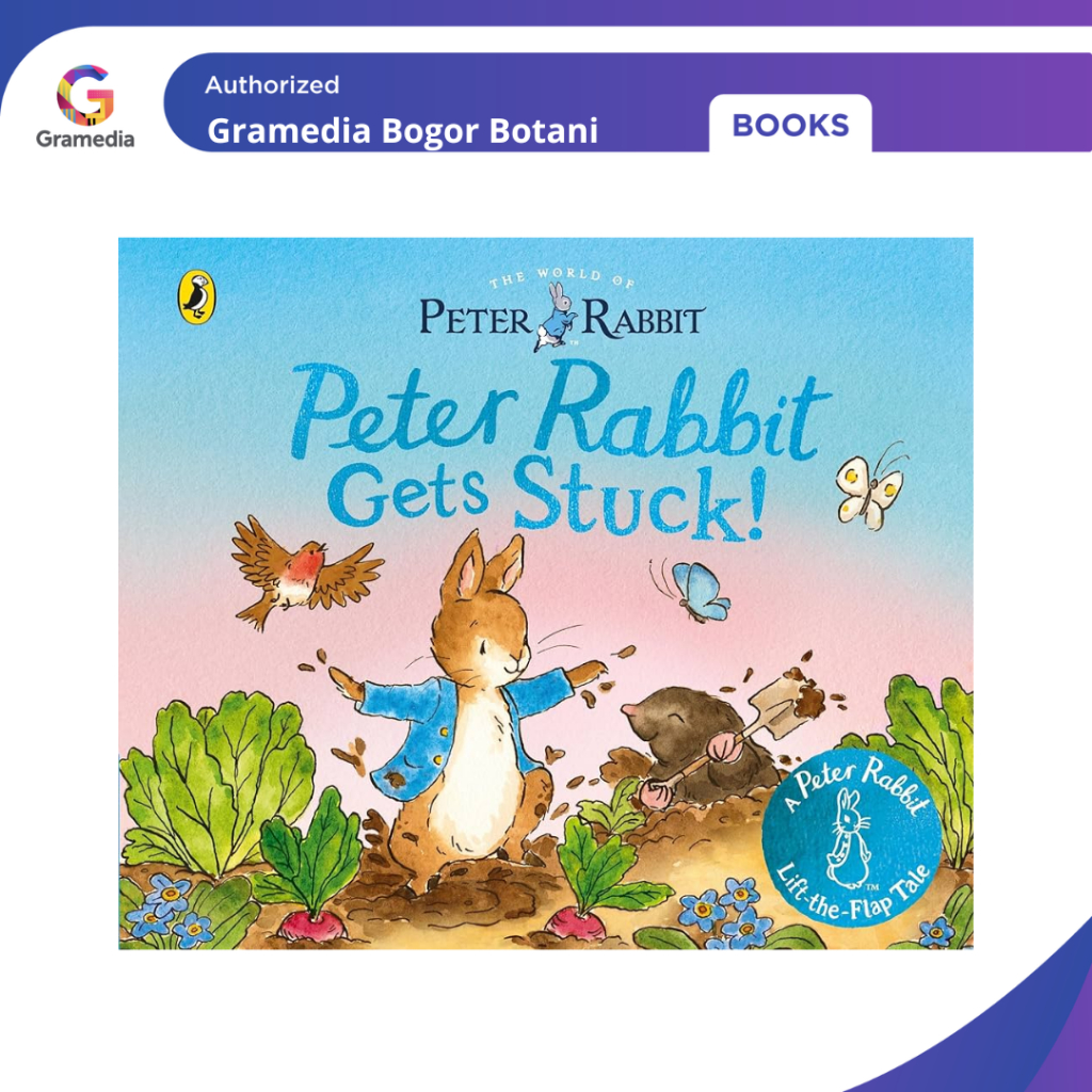 Gramedia Bogor - The World Of Peter Rabbit: Peter Rabbit Gets Stuck - International Books