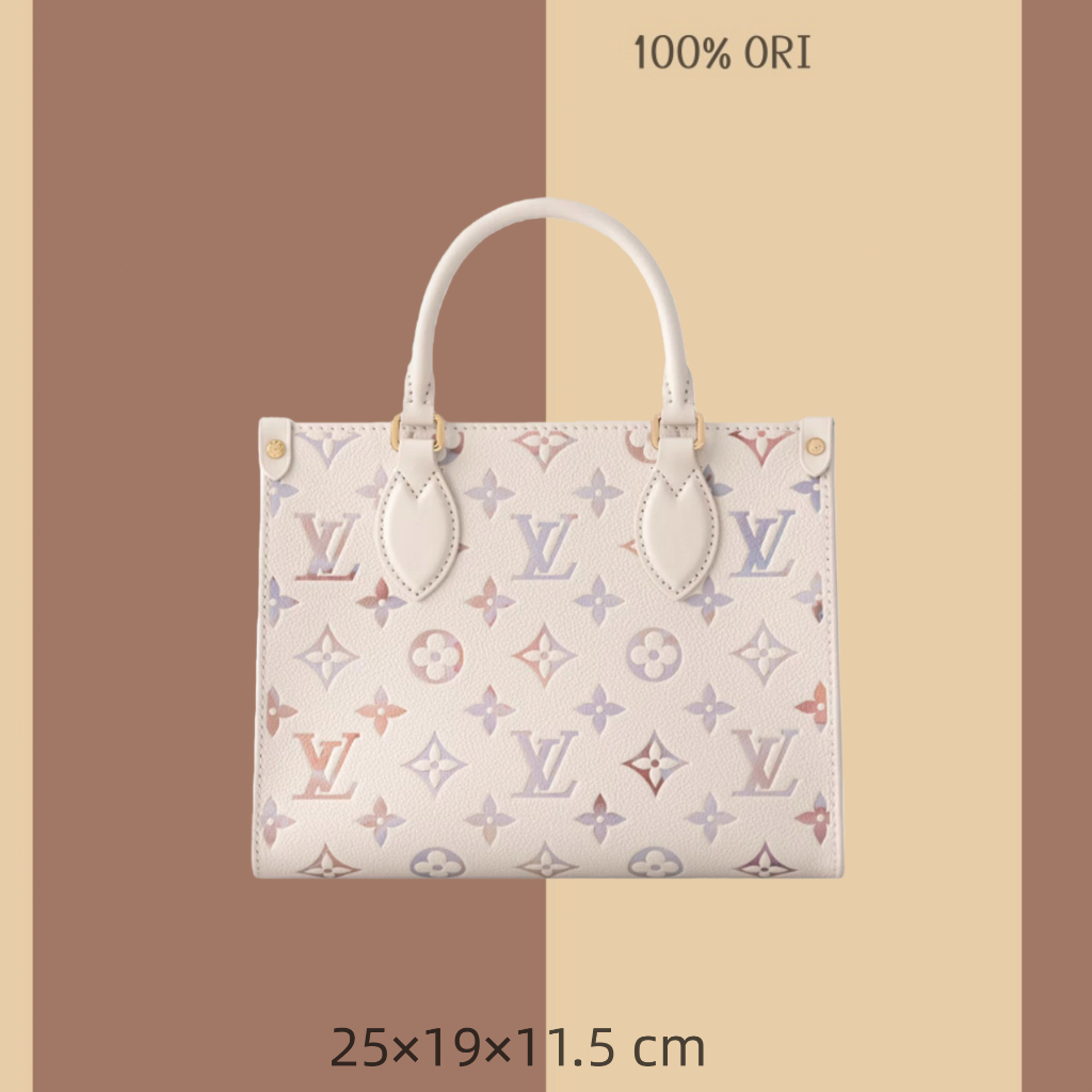 ONTHEGO  gradien ungu Bag Shoulder Handbag / Tas Selempang &Bahu Wanita Tas jinjing wanita warna ung