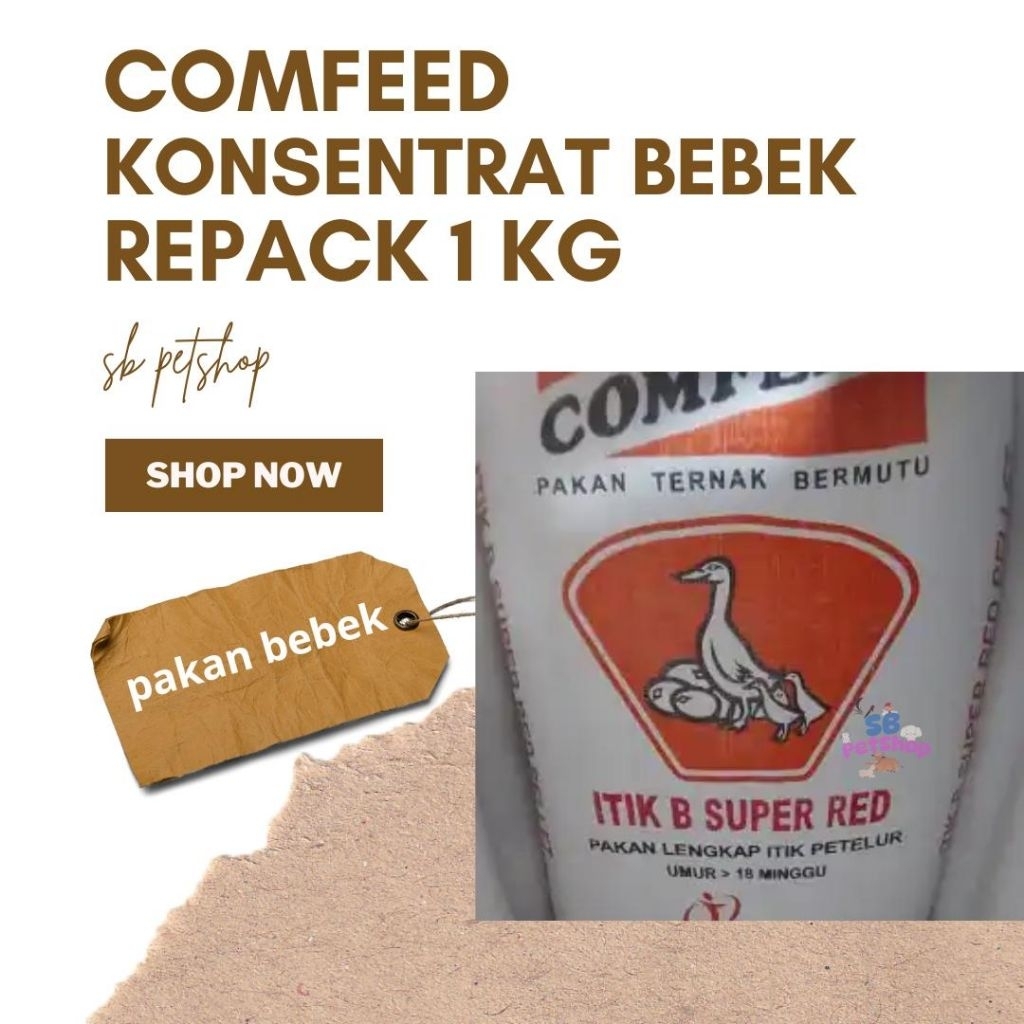 Comfeed Konsentrat Pakan Bebek Petelur 50kg