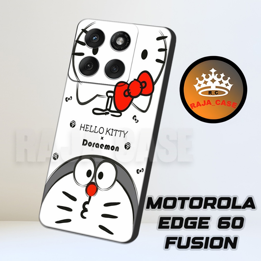 Rc26/Softase karet MOTOROLA EDGE 60 FUSION - Motif Doraemon - Case Hp MOTOROLA EDGE 60 FUSION - Casi
