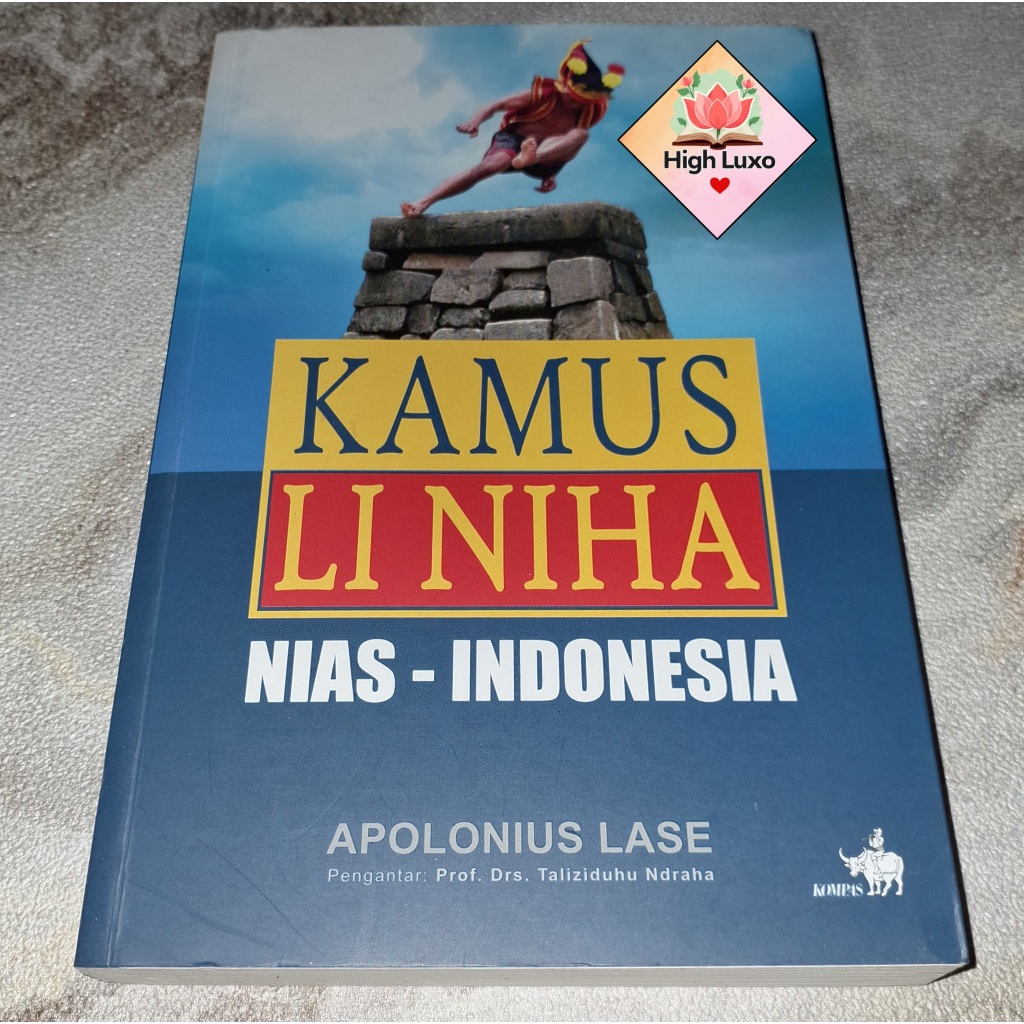 Buku Kamus Li Niha  Nias - Indonesia Bahasa Language Original Authentic LEARN BELAJAR HOW TO STUDY S