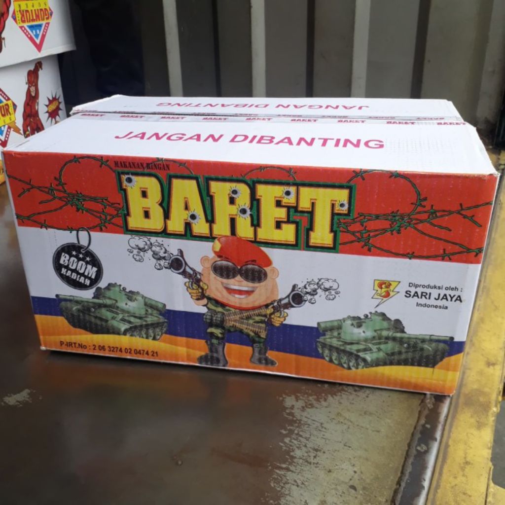 Baret ciki berhadiah uang satu oack isi 10 pcs termurah selombok