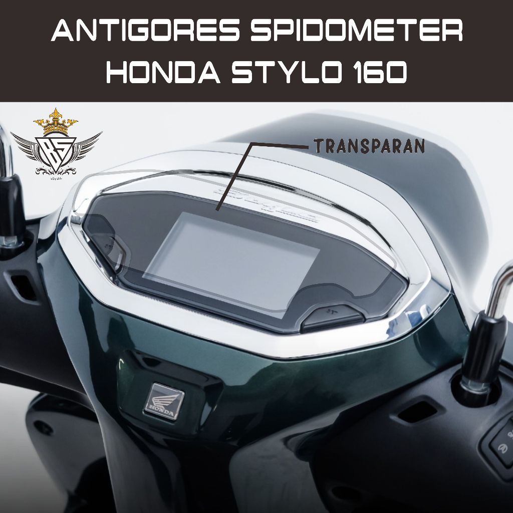Stiker pelindung spidometer Stylo 160 antigores Stylo 160 stiker pelindung kaca spido Honda stylo