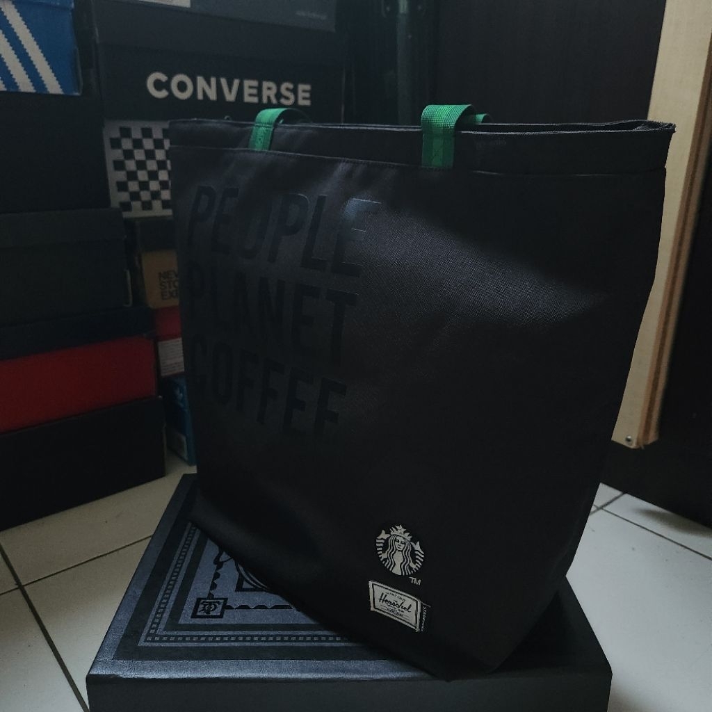 Starbucks x Herschel Tote Bag Large 12L Original Limited Edition Like New