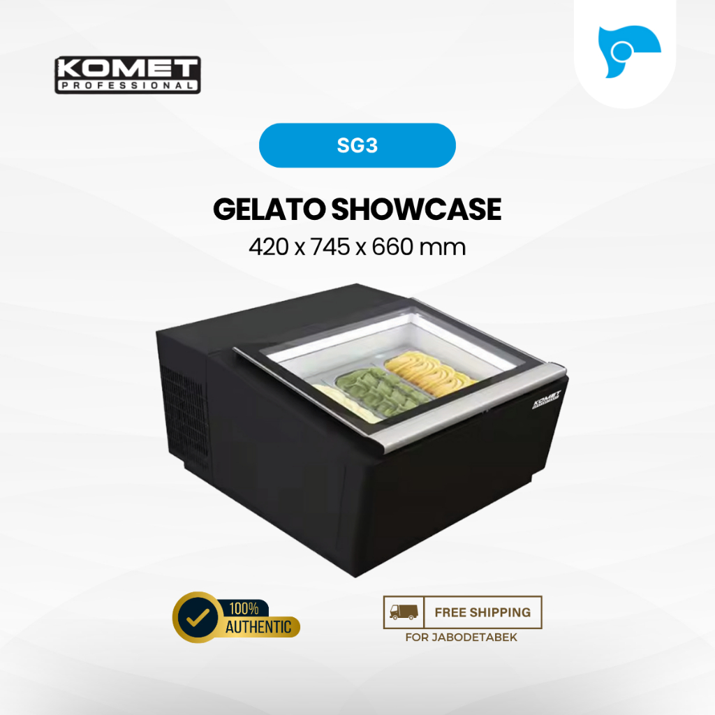 KOMET SG3 Gelato Showcase