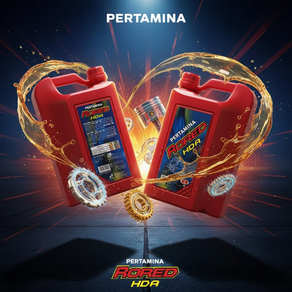 OLI  RORED PERTAMINA   HDA   SAE140     5L