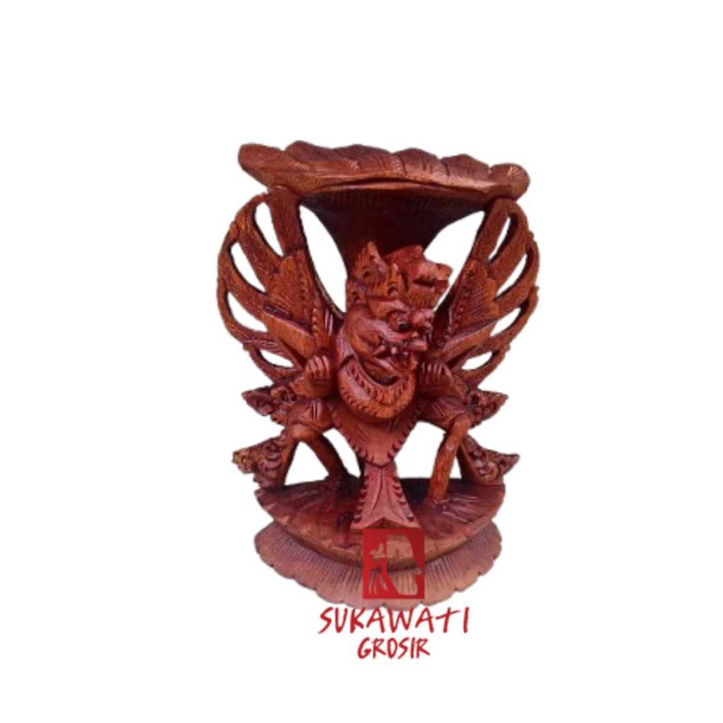 Patung Kayu Garuda - Patung GWK Kayu - Patung Garuda Wisnu - Patung Burung Garuda Ukiran Bali - Togo