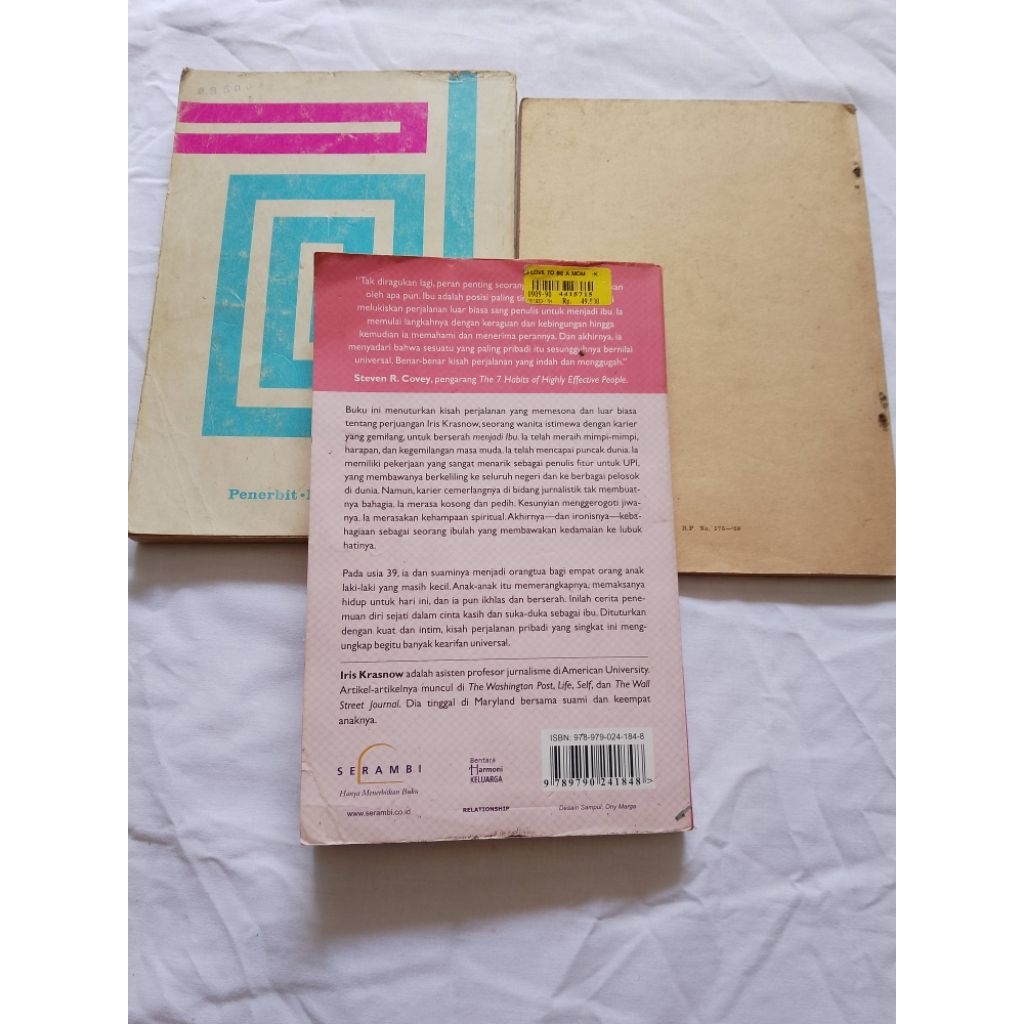 BUKU PEDOMAN RUMAH TANGGA / BUKU CARA MERAWAT BAYI / BUKU I LOVE A MOM / PAKET 3 BUKU