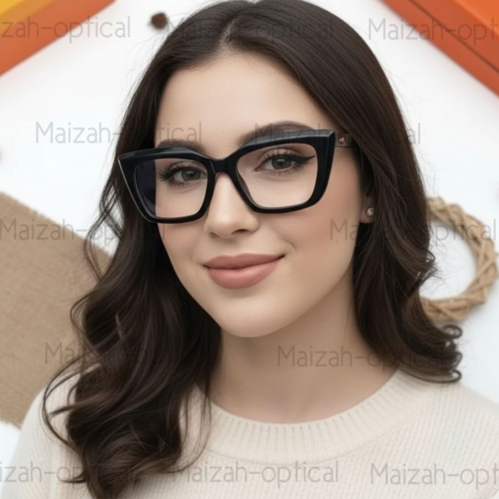 Kacamata minus frame 23212 lensa photocromic fhasion | kacamata lensa bluecromic | kacamata photocro