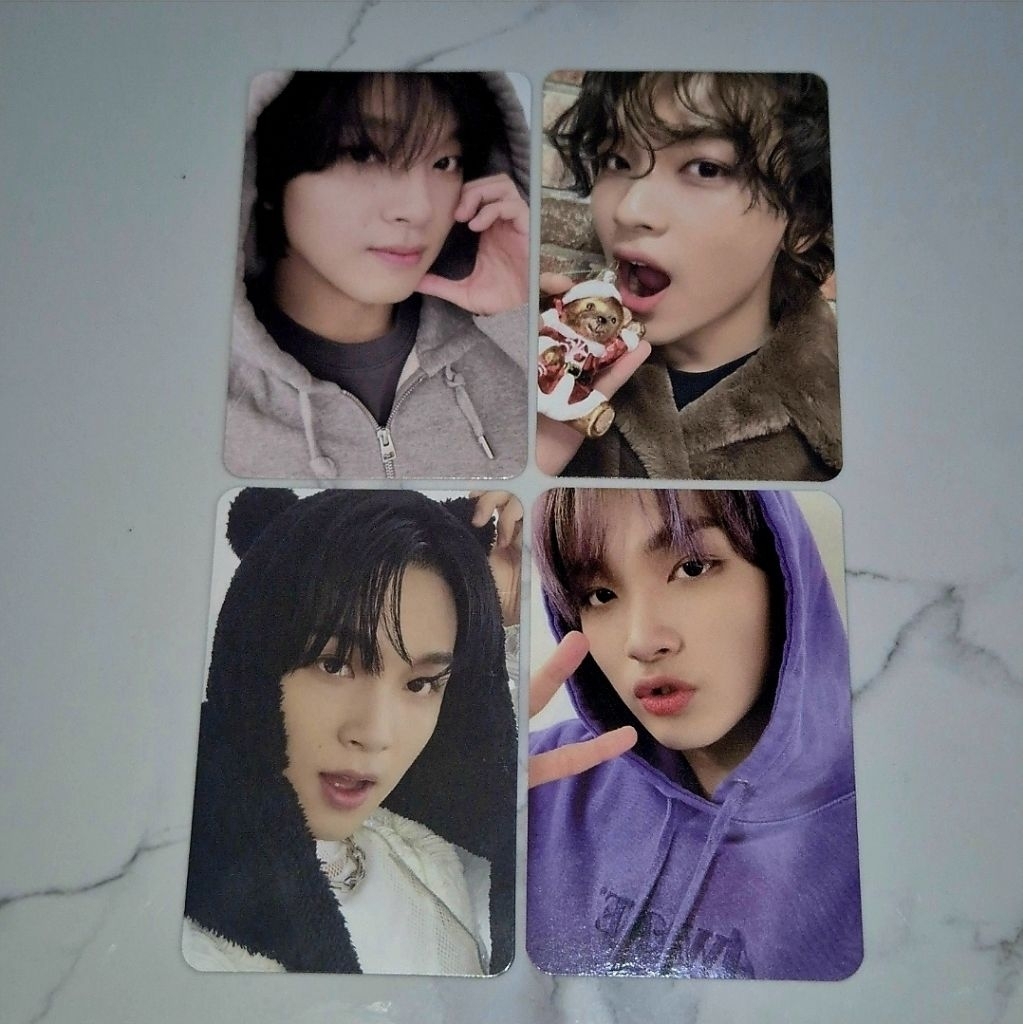 PC NCT HAECHAN OFFICIAL KPOPMERCH BE THERE FOR ME 2023 TRADING CARD TC PINK CHRISTMAS THE GREAT UNIT