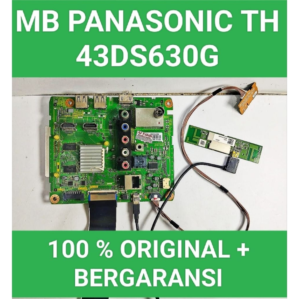 Mb Panasonic Th 43DS630G Mainboard Panasonic Th43DS630G Mesin Panasonic Th 43DS630G Module Panasonic