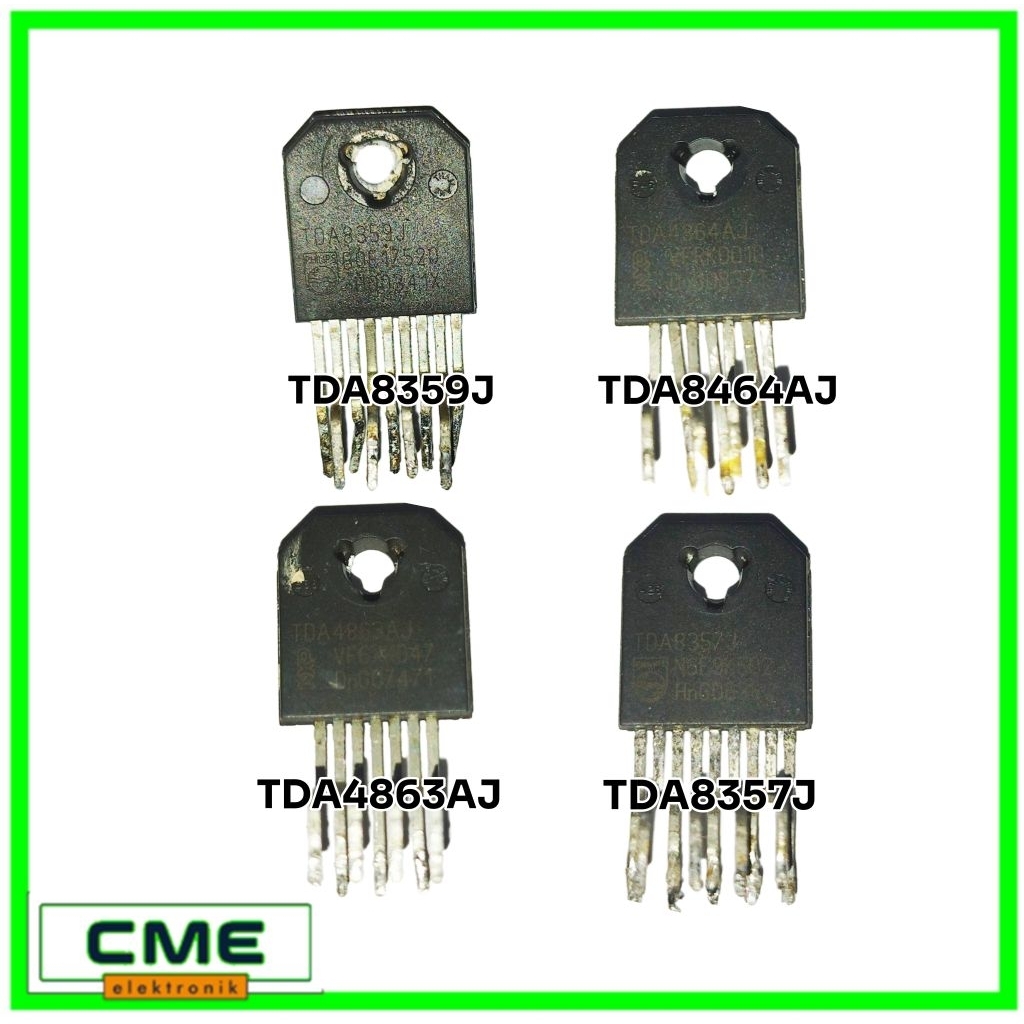 IC Vertikal Cabutan TDA4863AJ TDA4864AJ / TDA8357J TDA8359J / Second Copotan ORI