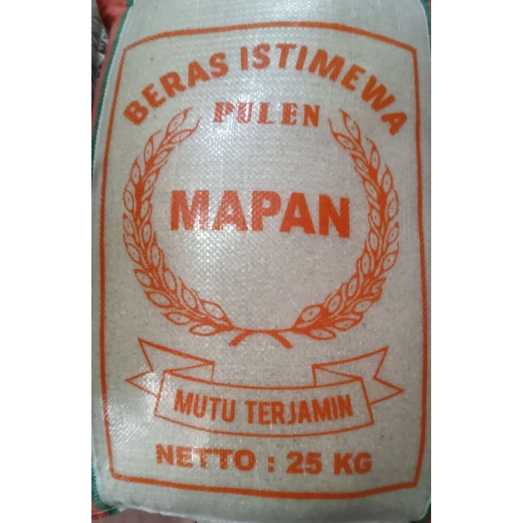 Beras 25Kg Istimewa Mapan Pulen Jawa Tengah - Rumah Sembako Ummu Yumna