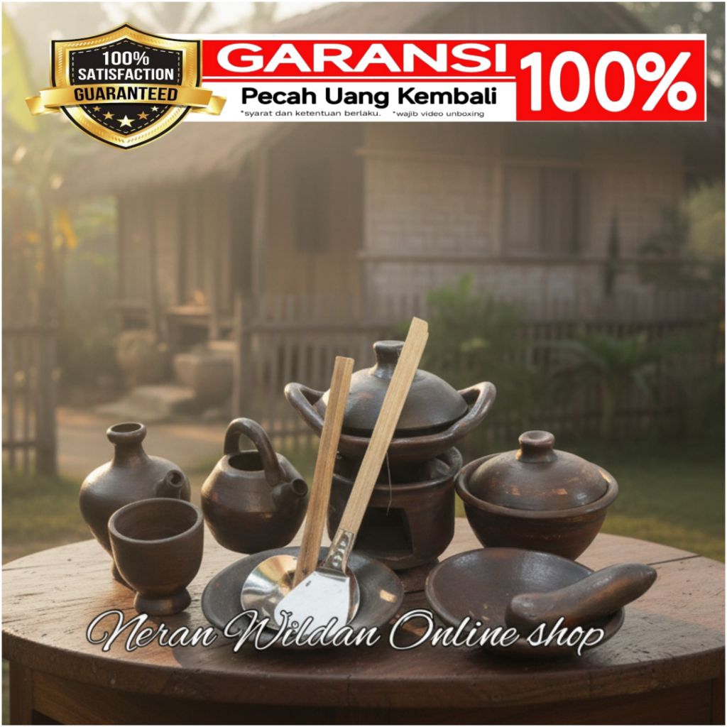 MAINAN ANAK-ANAK TANAH LIAT | MAINAN GERABAH TANAH LIAT | MAINAN ANAK JAMAN DULU