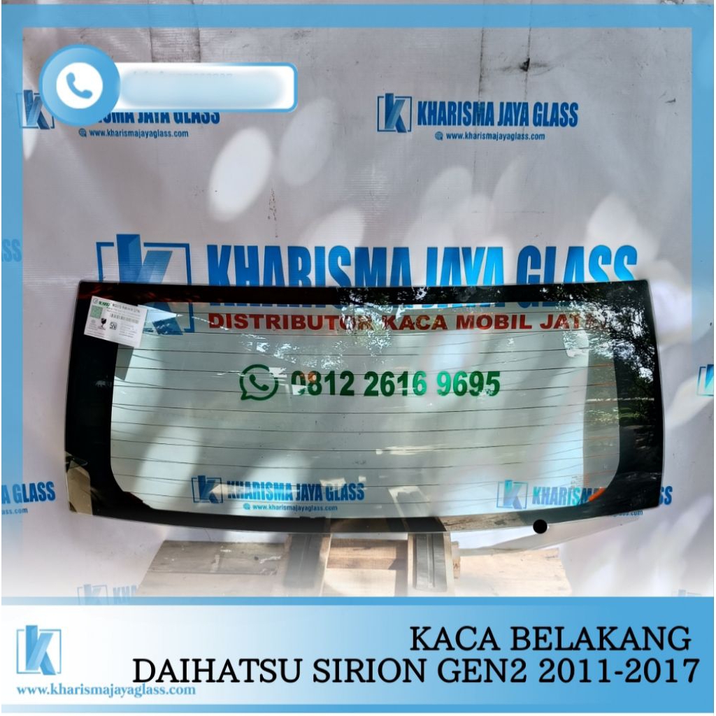 KACA BELAKANG DAIHATSU SIRION2 2011-2017