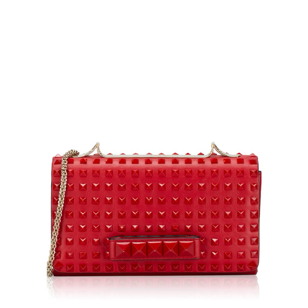 VALENTINO Nappa Allover Stud Va Va Voom Shoulder Bag Preloved