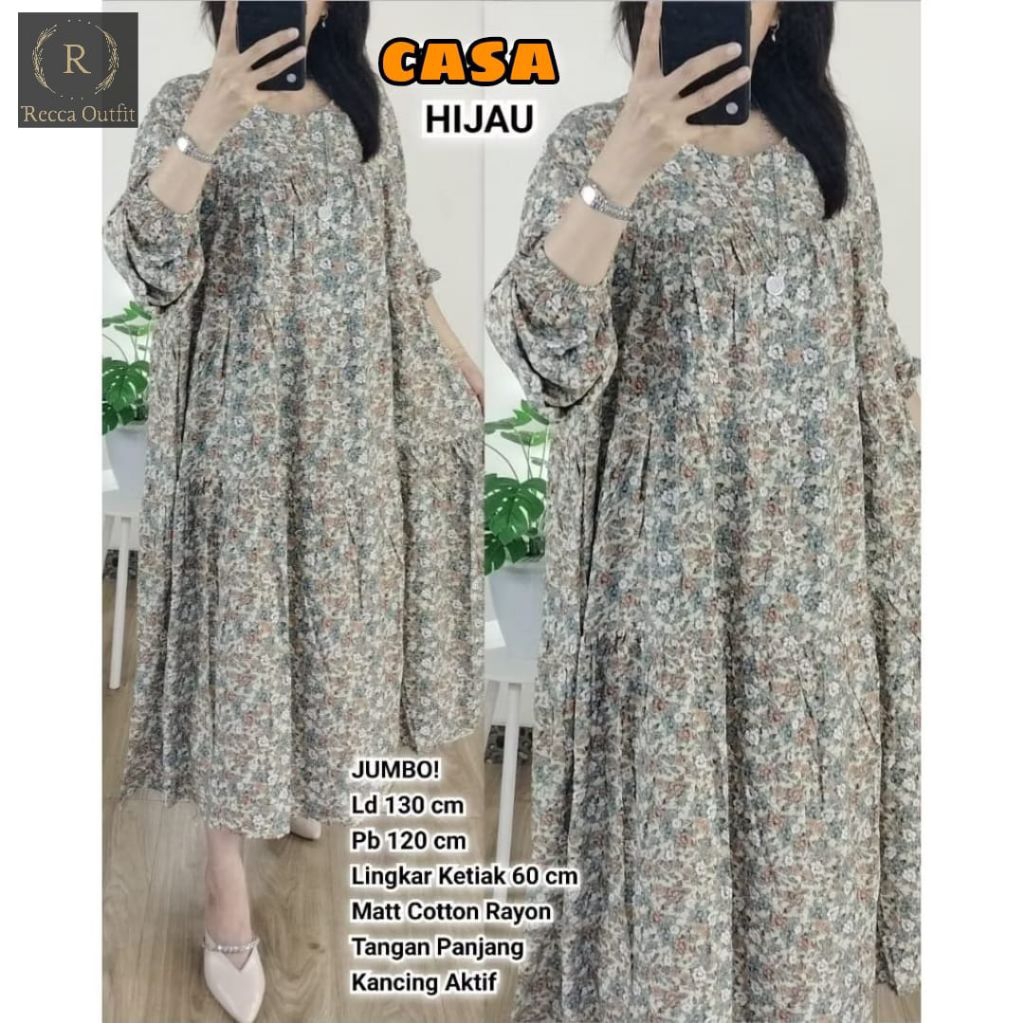 Baju Tunik Wanita Premium Casa Tunik By Athaya Hijab