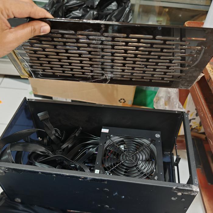 EGPU Thunderbolt 4 lengkap box casing dan PSU 80+ bronze mwe