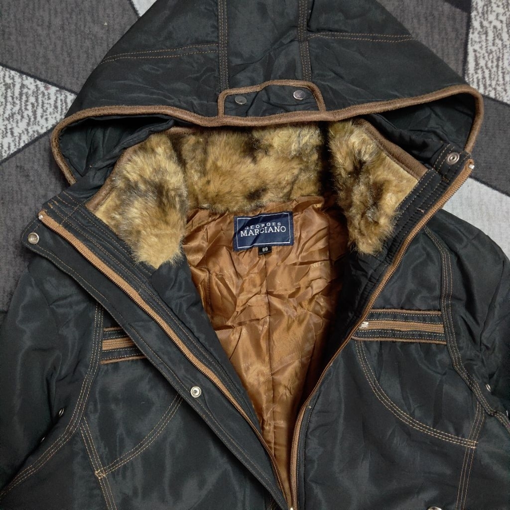 jaket winter parka georges marciano tebal