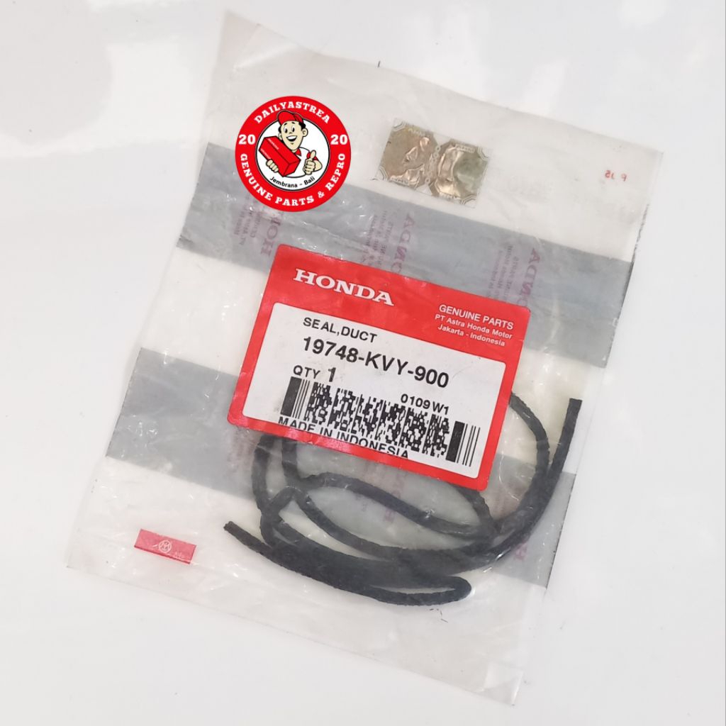 SIL SEAL DUCT SALURAN UDARA BAK CVT HONDA BEAT KARBU KARBURATOR ORIGINAL ORI 19748-KVY-900