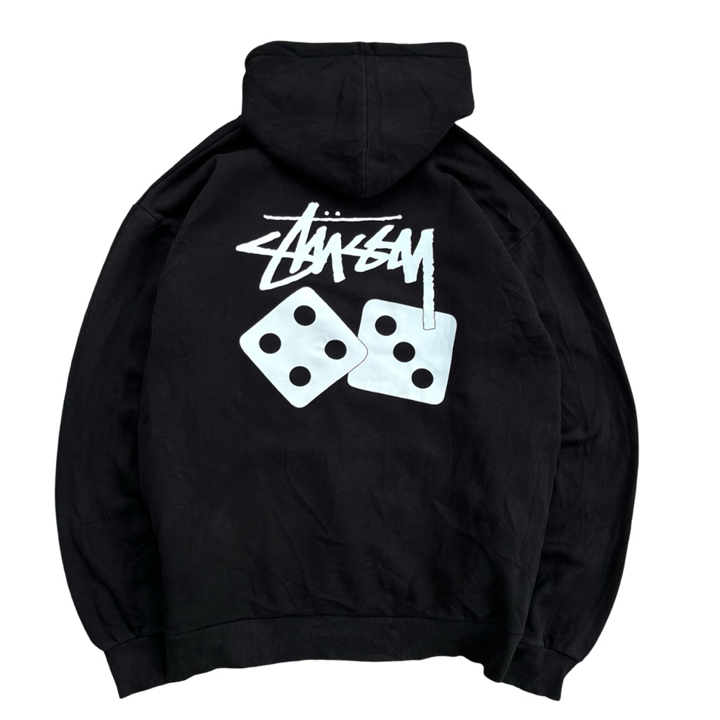 Stusy Hoodie Dice Pigment Black