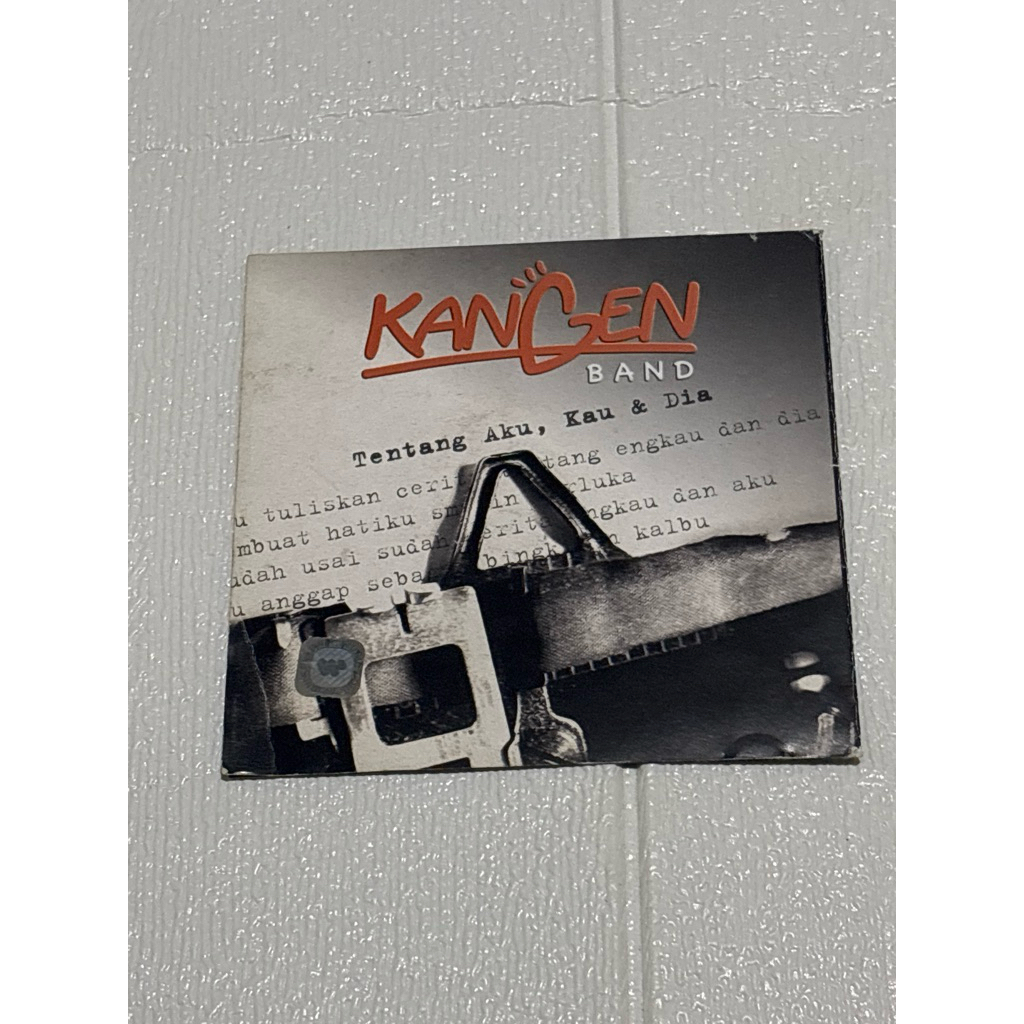 CD ALBUM KANGEN BAND TENTANG AKU, KAU DAN DIA ORIGINAL