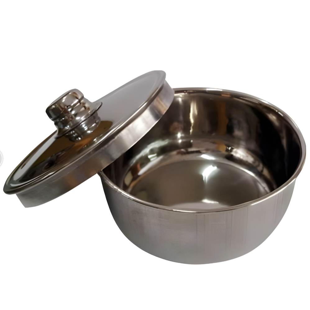 Comb dengan Tutup 12cm Bowl Stainless Steel