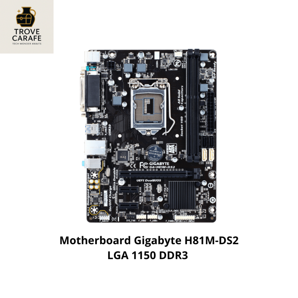 Motherboard Gigabyte H81 LGA 1150 DDR3 - Gigabyte H81M-DS2 SECOND LGA1150 DDR3