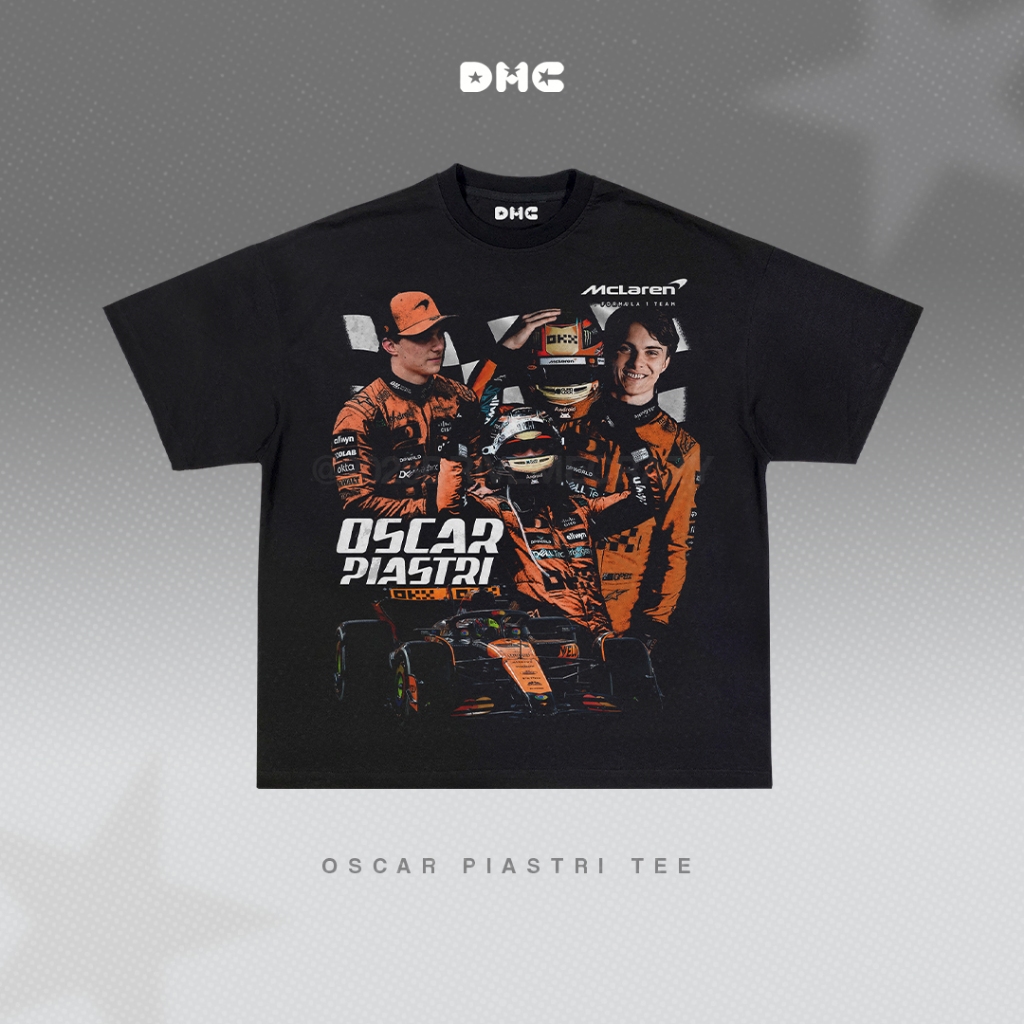 DMC Oscar Piastri Mclaren F1 Oversized T-Shirt