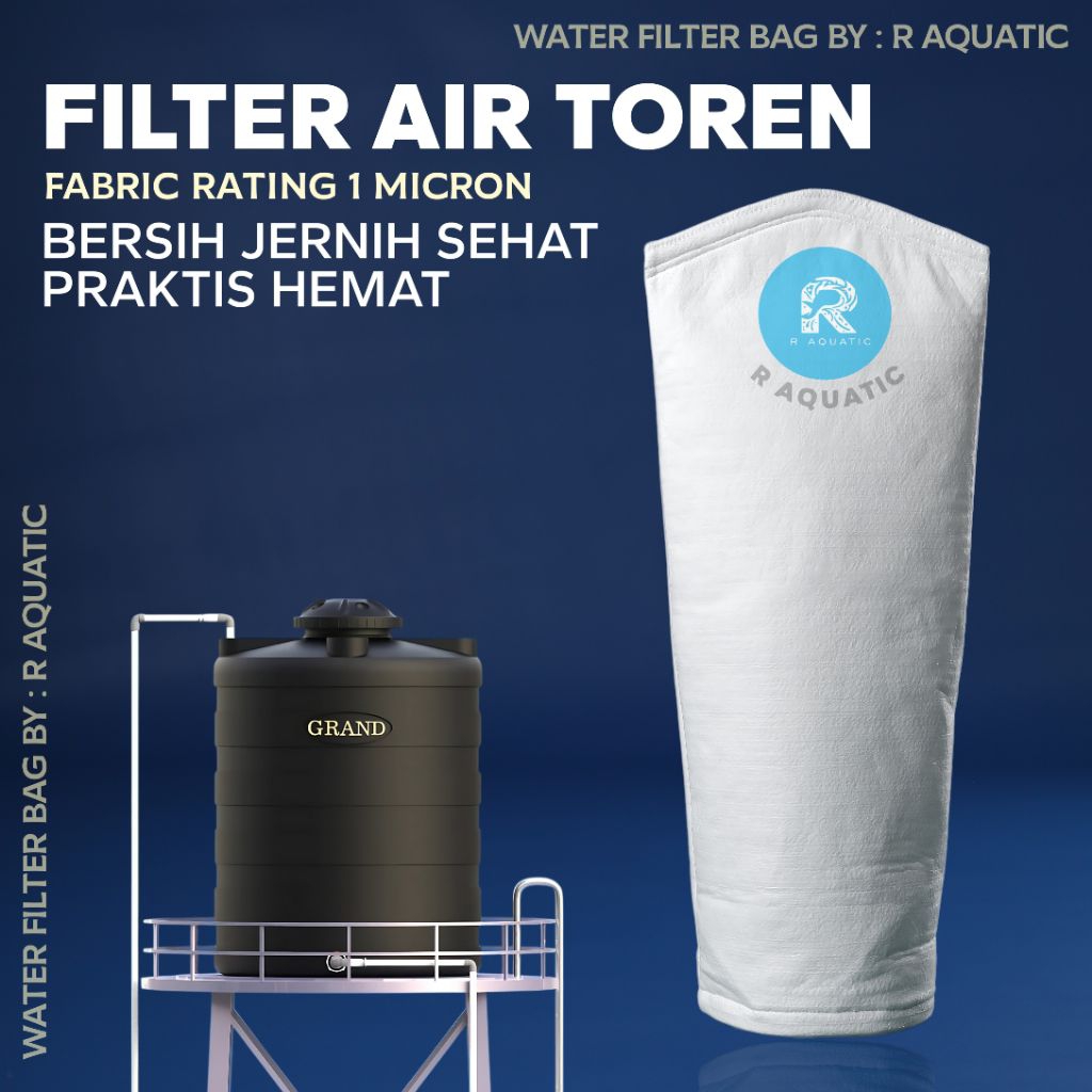 filter bag saringan penjernih air toren size JUMBO water purifier 1micron
