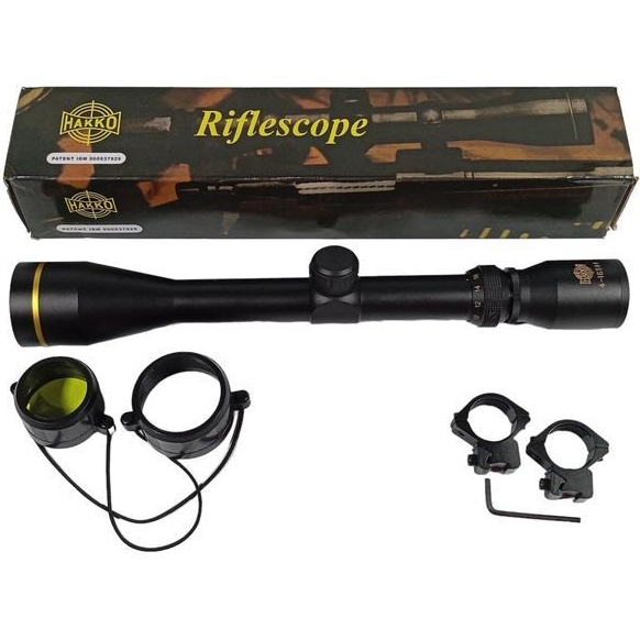 Teropong jarak jauh TELESCOPE HAKKO 4-16x44 RING GOLD