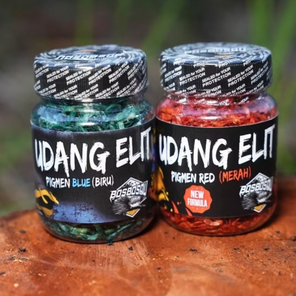 UDANG ELIT BOS BOS QU SUPER RED UDANG ELIT SUPER BLUE BOSBOSQU