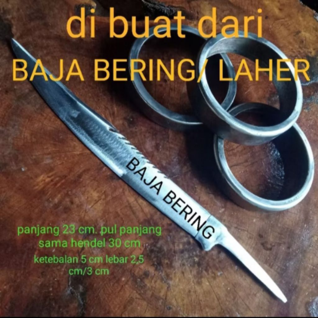 goleran pisau dapur asli bahan bering