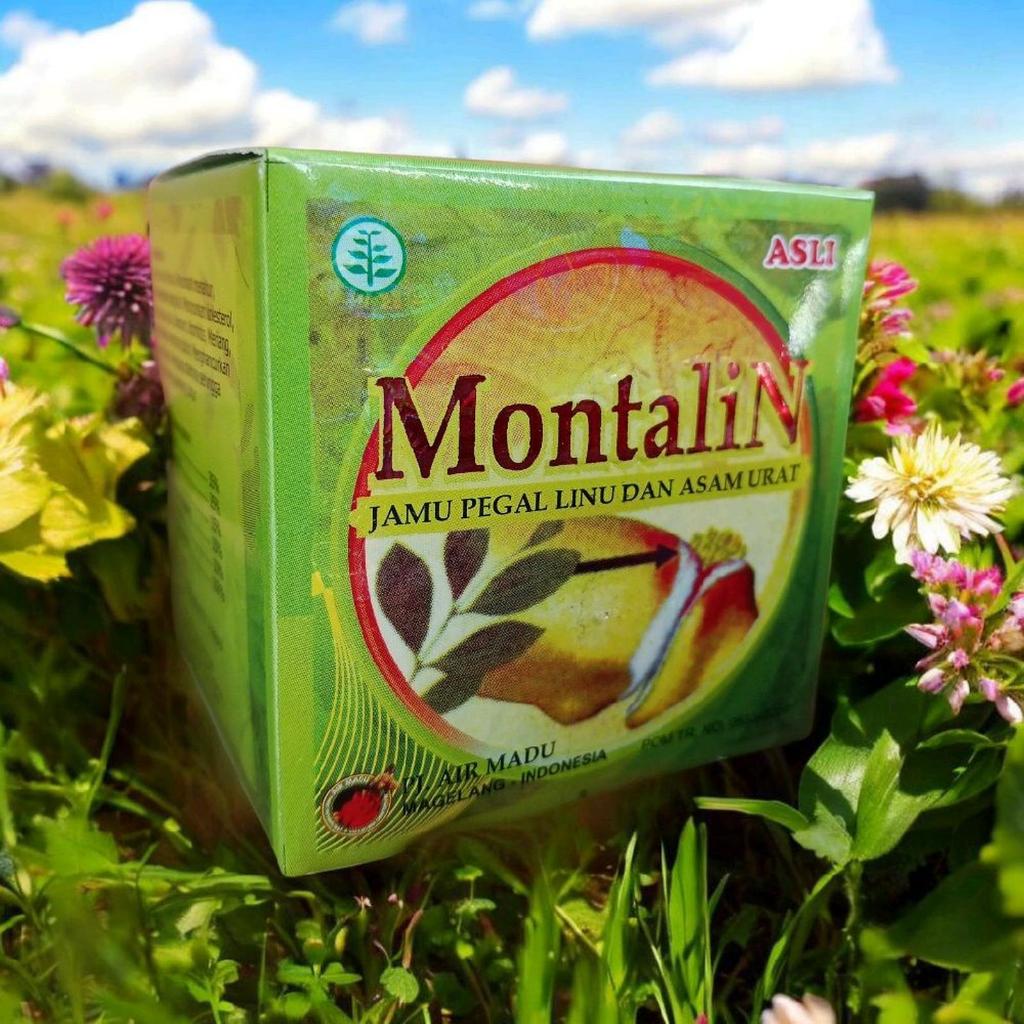 bunga di taman ada MONTALINnya Asli herbal kapsul cantik rumputnya bunga