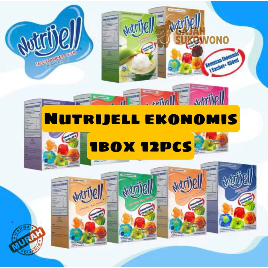 [1kotak] Nutrijell Ekonomis 1 box isi 12 pcs