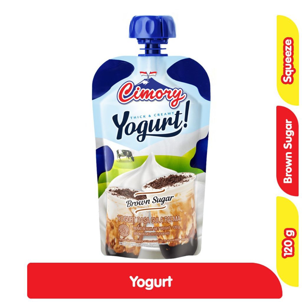 Cimory Squeeze Brown Sugar / Cimory Squueze Coklat