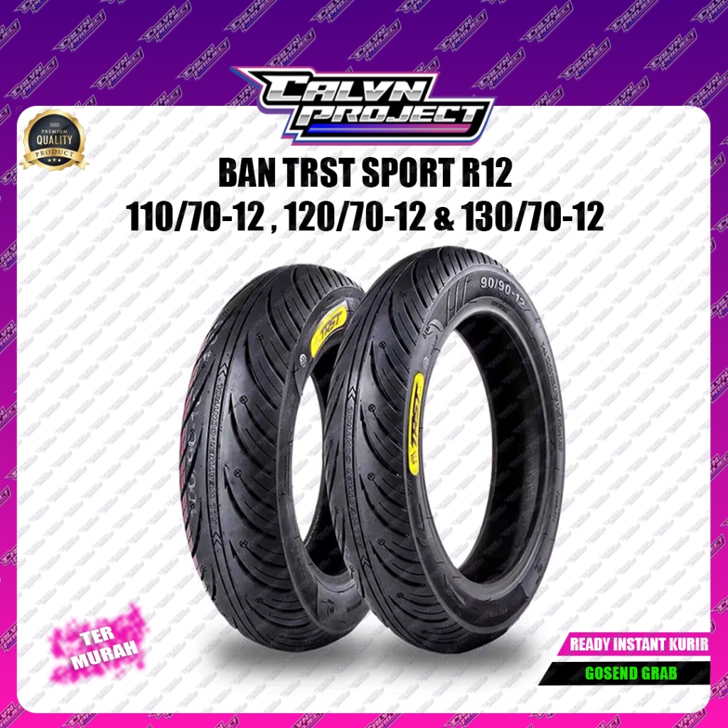 Ban TRST SPORT R12 110/70-12 , 120/70-12 & 130/70-12