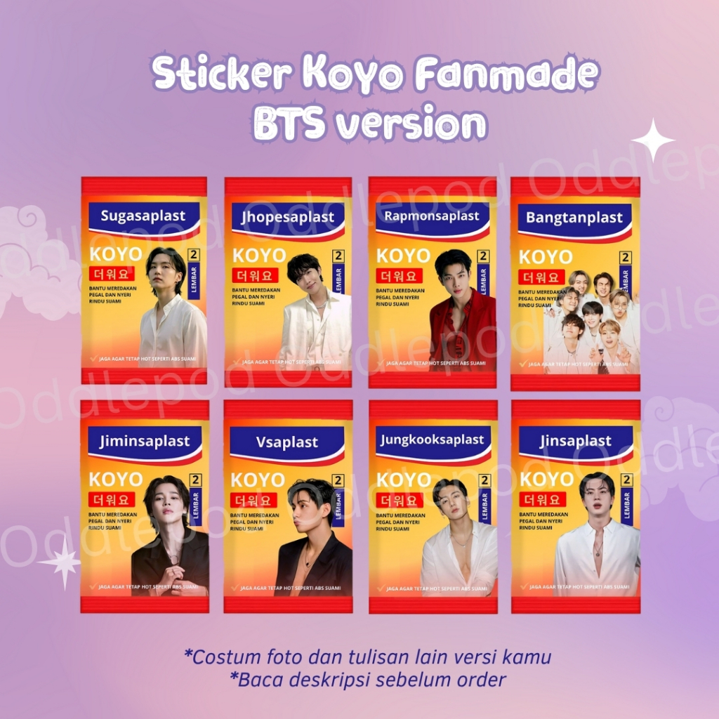 CUSTOM HANSAPLAST KOYO PANAS KPOP made by @Oddlepod