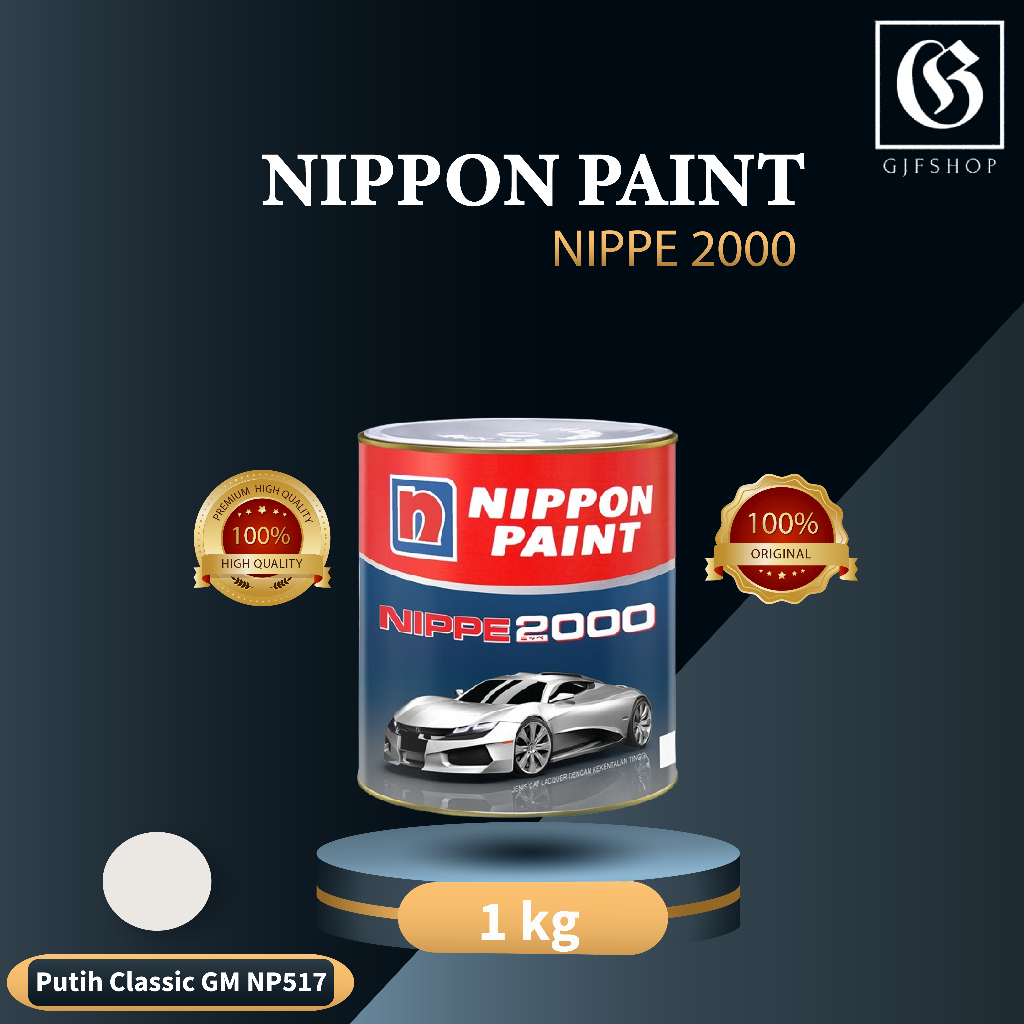 Cat Duco Nippe 2000 Putih Classic GM NP517 1kg