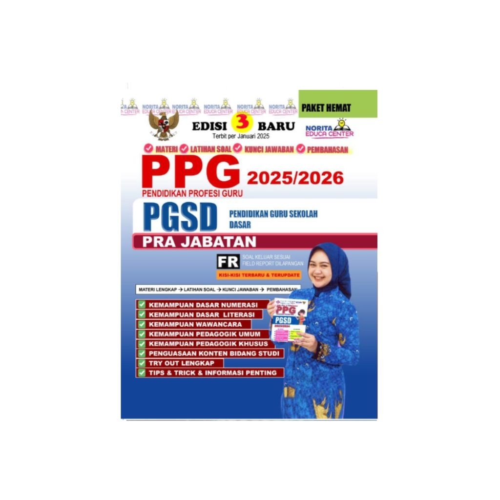 Buku PPG PGSD Pra Jabatan 2025/2026