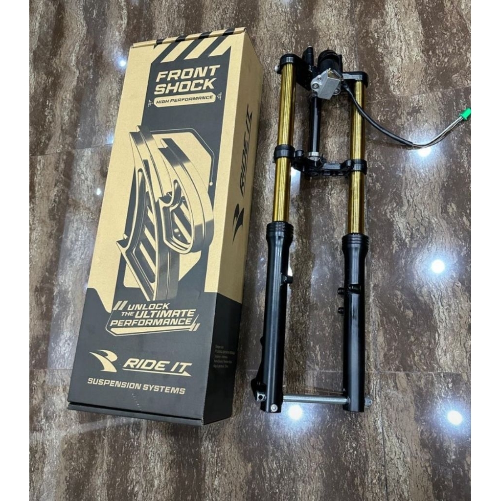 shock depan RIDE IT Ninja 150r ninja ss