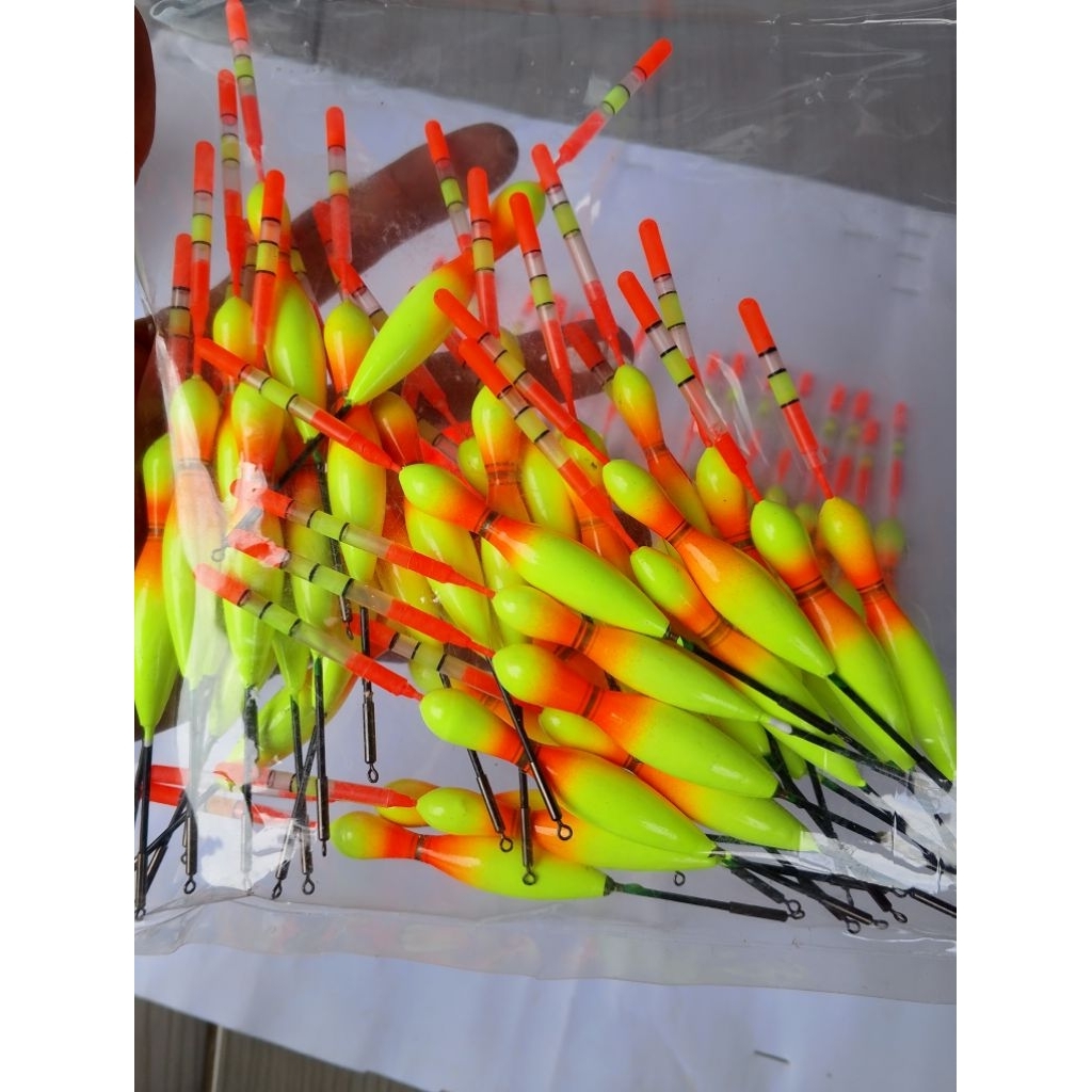 pelampung pancing antibadai Viber Starlet size 14cm.