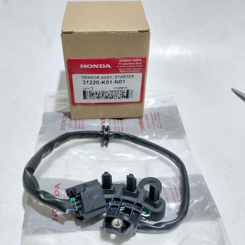 SENSOR CKP HONDA BEAT FI NEW,BEAT STREET, SCOOPY FI 2015-2016 ORIGINAL KAKI 3 ( K81 )