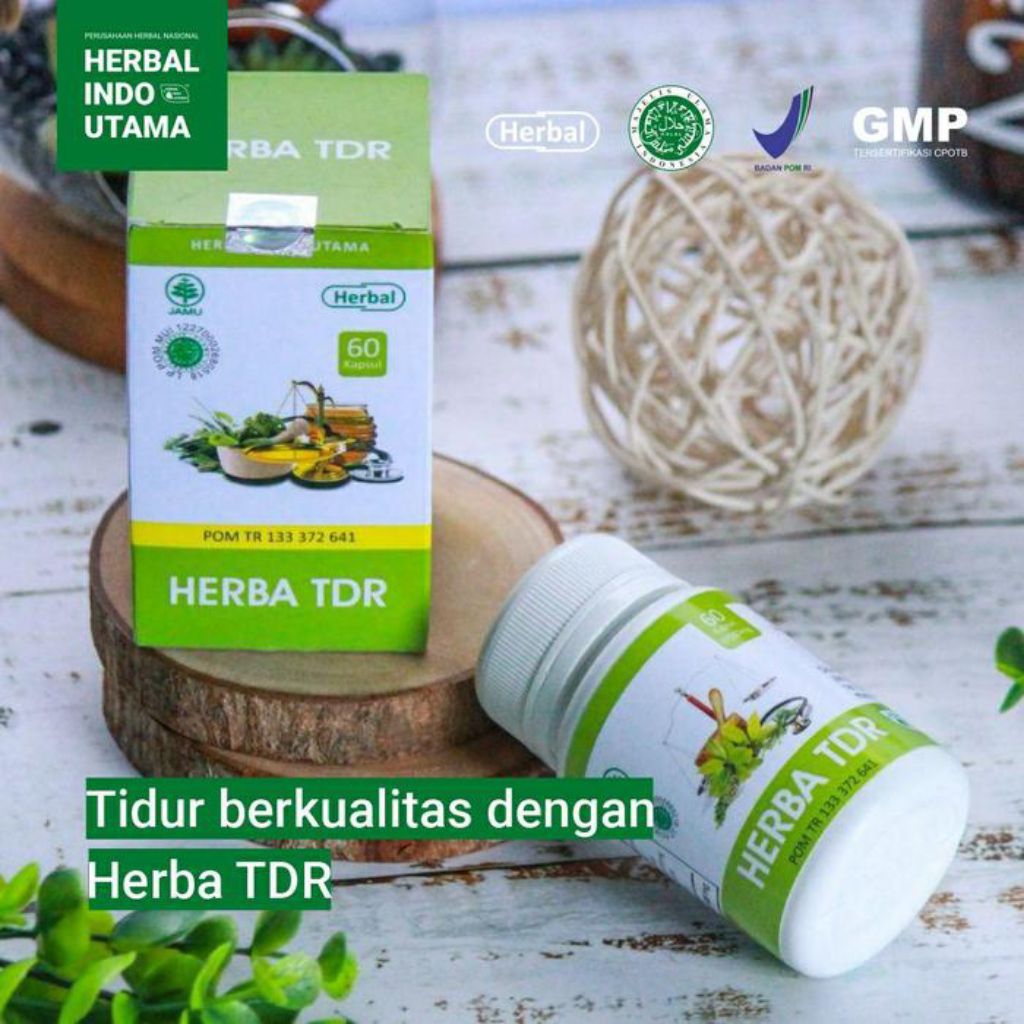 (HIU) HERBA TDR Mengatasi Sulit Tidur & Epilepsi